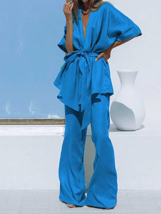 星欧平台官网:彩色阔腿裤正流行,穿出态度才时髦!