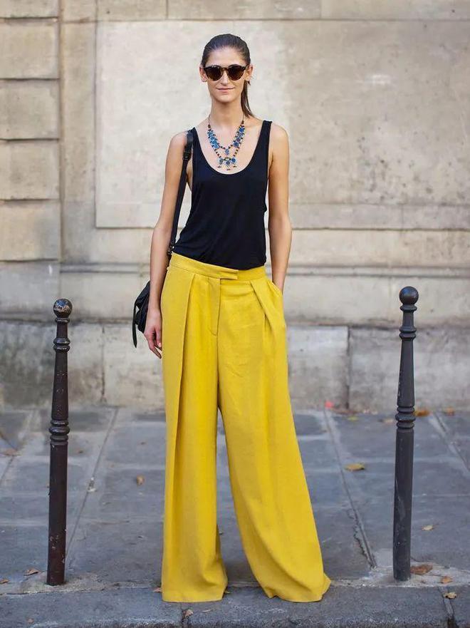 星欧平台官网:彩色阔腿裤正流行,穿出态度才时髦!